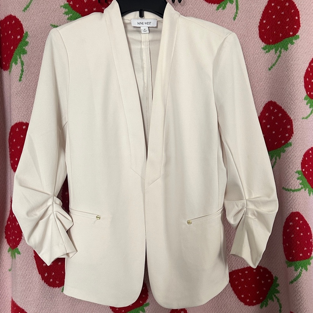 Nine West Off-White Women's Blazer